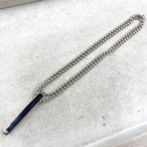 K18WG ダイヤモンド0.27ct付き ネックレス