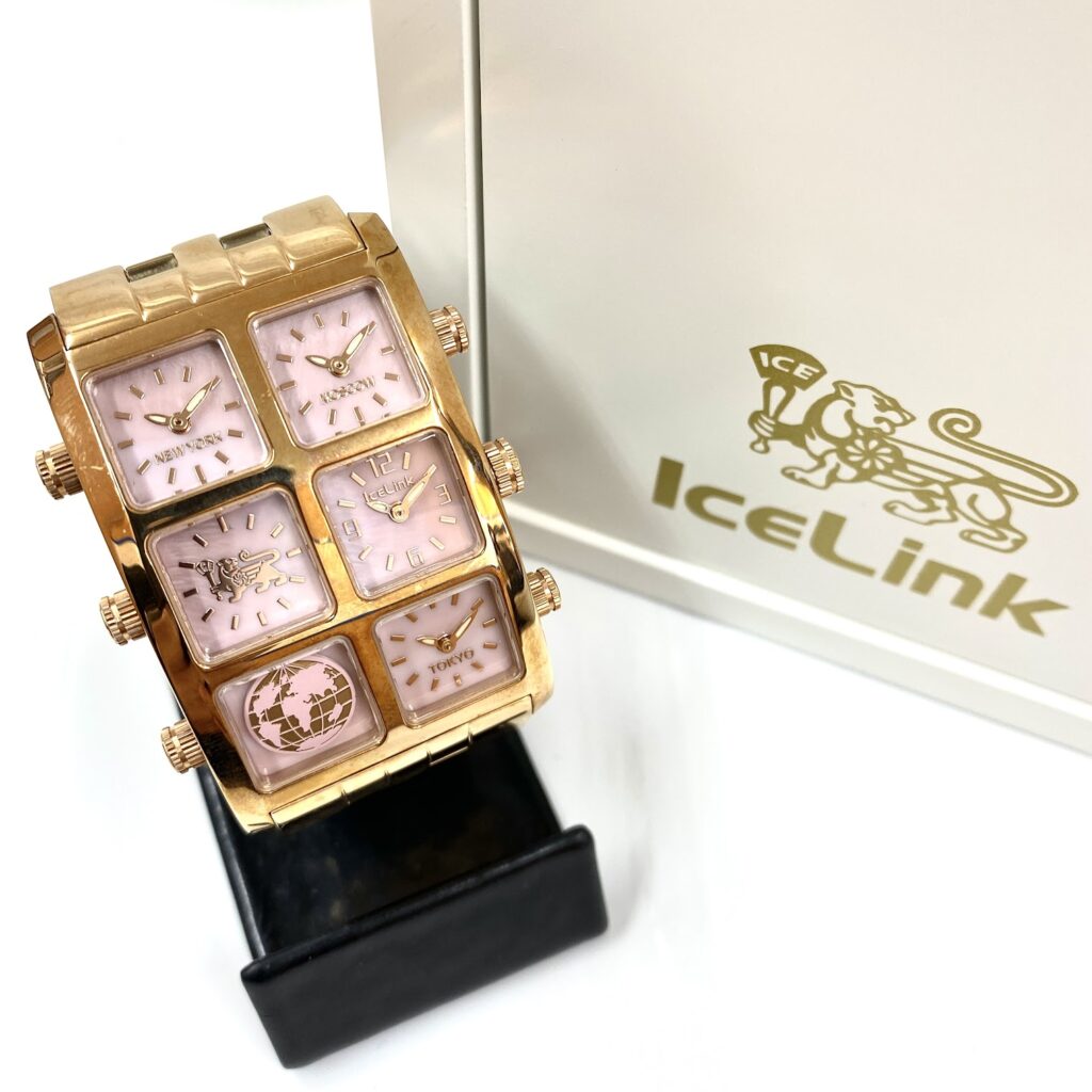 ICE LINK アイスリンク タイムゾーン 腕時計　ジェネレーション