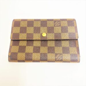 LOUIS VUITTON ダミエ ポルトトレゾール エテュイ パピエ 3つ折り財布