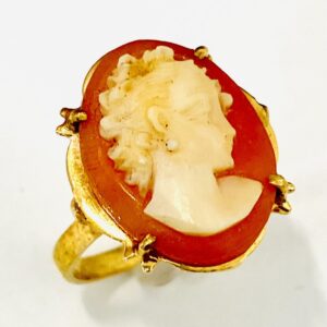 K14 カメオ付リング