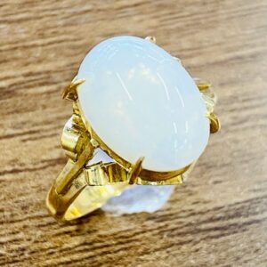 K18 オパール付リング