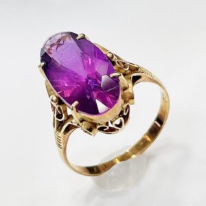 K18 アメシスト 6ct付 リング