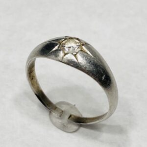 PT900 メレダイヤ0.15ct付リング