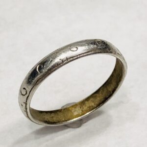 Pt900 丸甲 リング