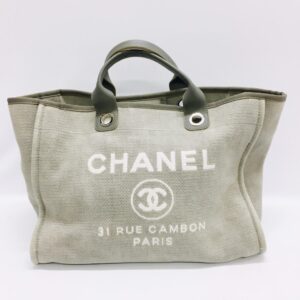 CHANEL シャネル ドーヴィル トートバッグ