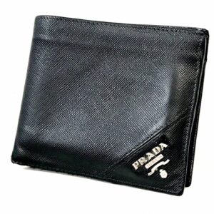 PRADA プラダ バイフォールド サフィアーノ レザーウォレット 二つ折り財布