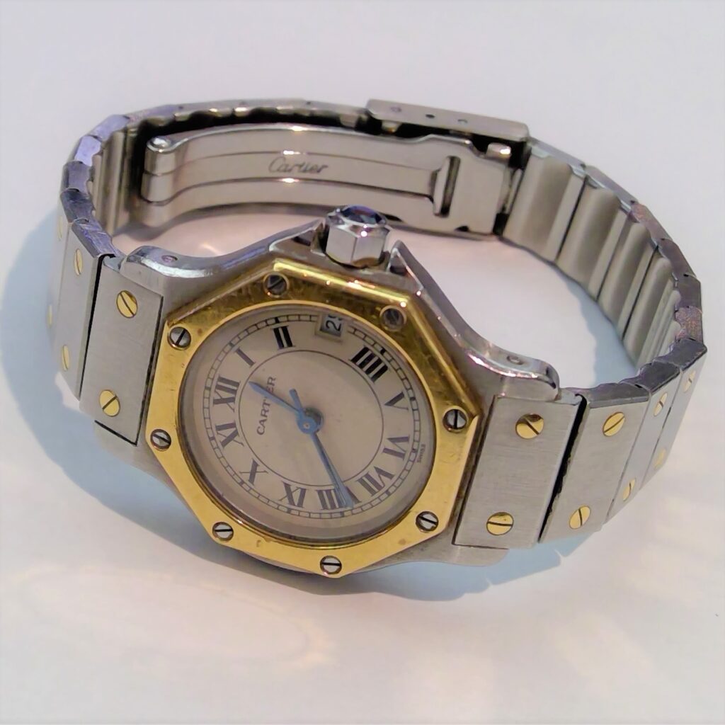 Cartier　サントスオクタゴン　腕時計
