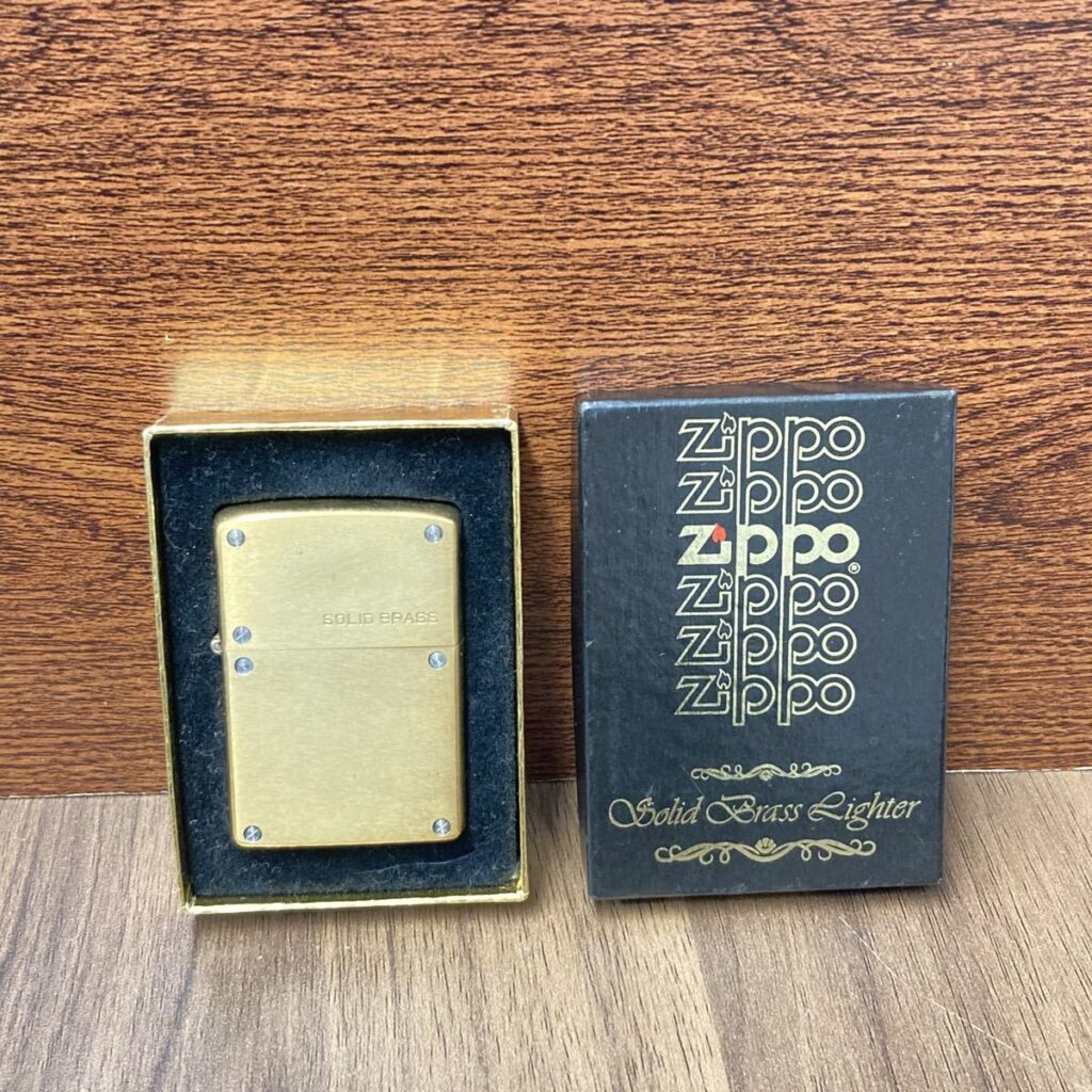 ZIPPO ジッポ ソリッドブラス 喫煙具