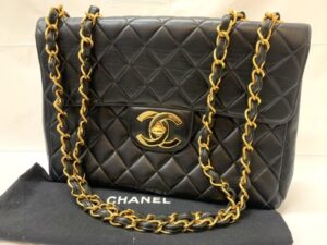 CHANEL デカマトラッセ ノアール ショルダーバック