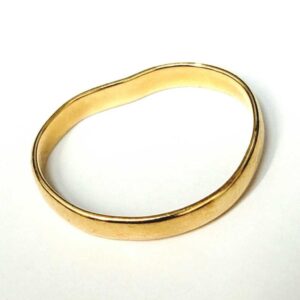 K18　リング　変形