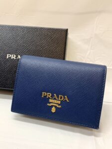 PRADA サフィアーノメタル 折り財布
