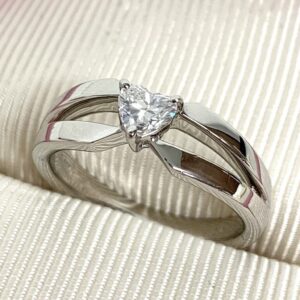 Pt900ダイヤ0.3ct付きリング