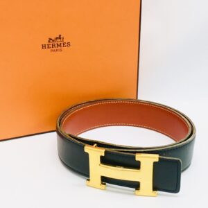 Hermes エルメス Hバックル レザーベルト