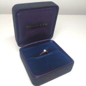 Tiffany ダイヤリング 0.27ct