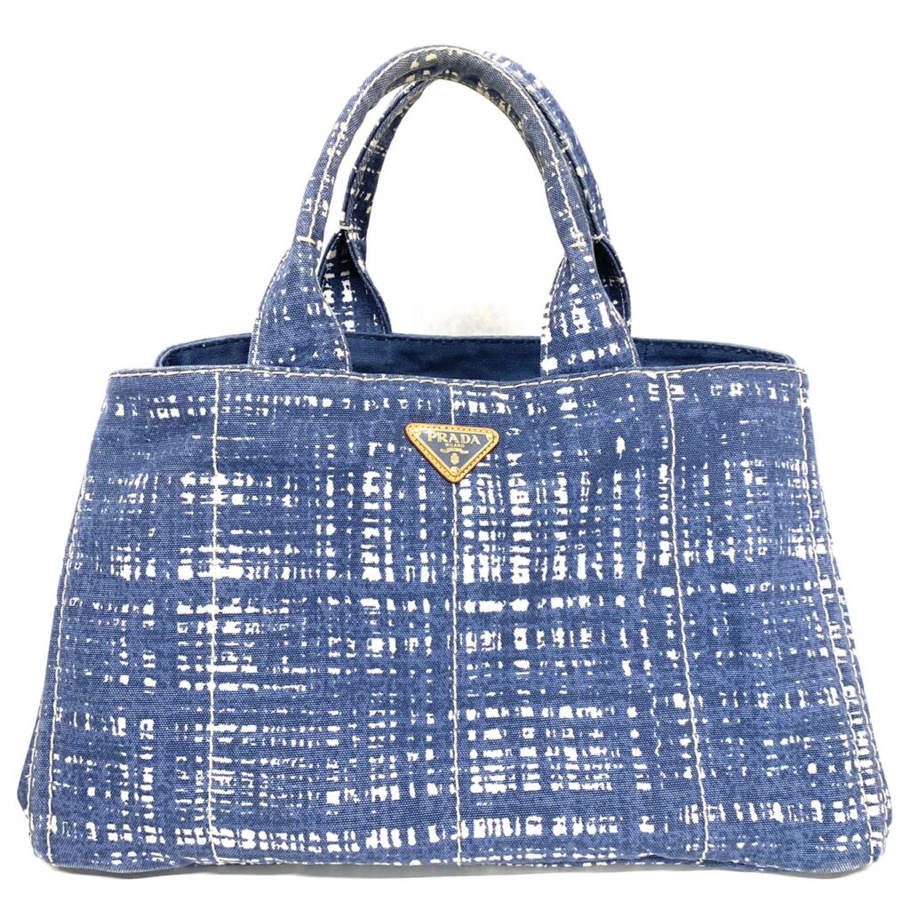 PRADA プラダ カナパ ツイードの買取実績 | 買取専門店さすがや 