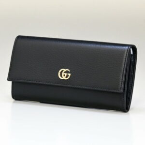 GUCCI グッチ マーモント ブラック ダブルG 456116