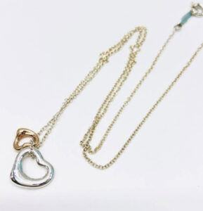 Tiffany& Co. ティファニー オープンハートネックレス