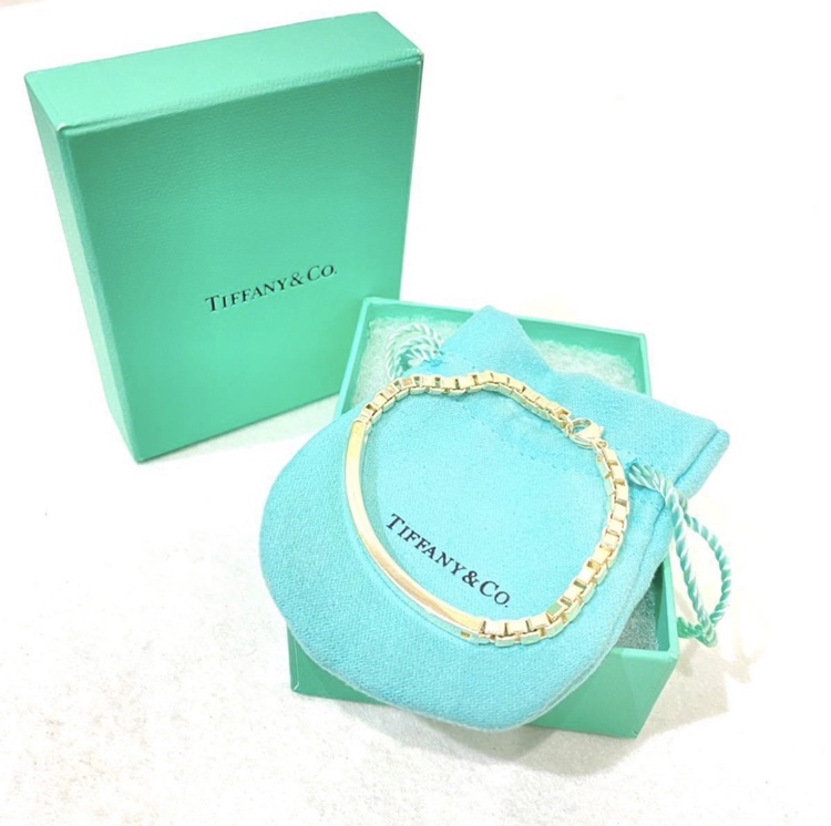 Tiffany&Co ベネチアン リンク ID ブレスレット
