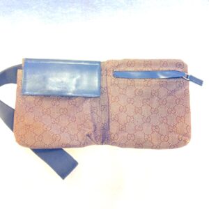 GUCCI ウエストバッグ GGキャンバス