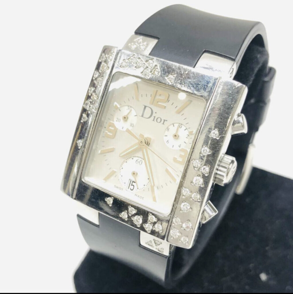 Christian Dior クリスチャンディオール リヴァクロノ スパークリング 腕時計