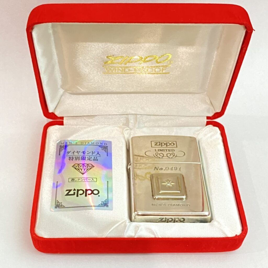 ZIPPO リミテッドエディション ダイヤモンド入りの買取実績 | 買取専門