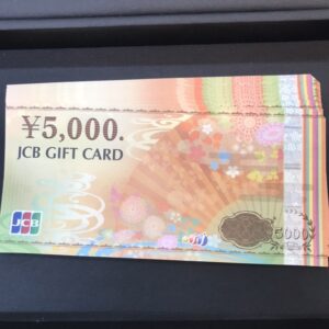 JCBギフト券5000円 8枚