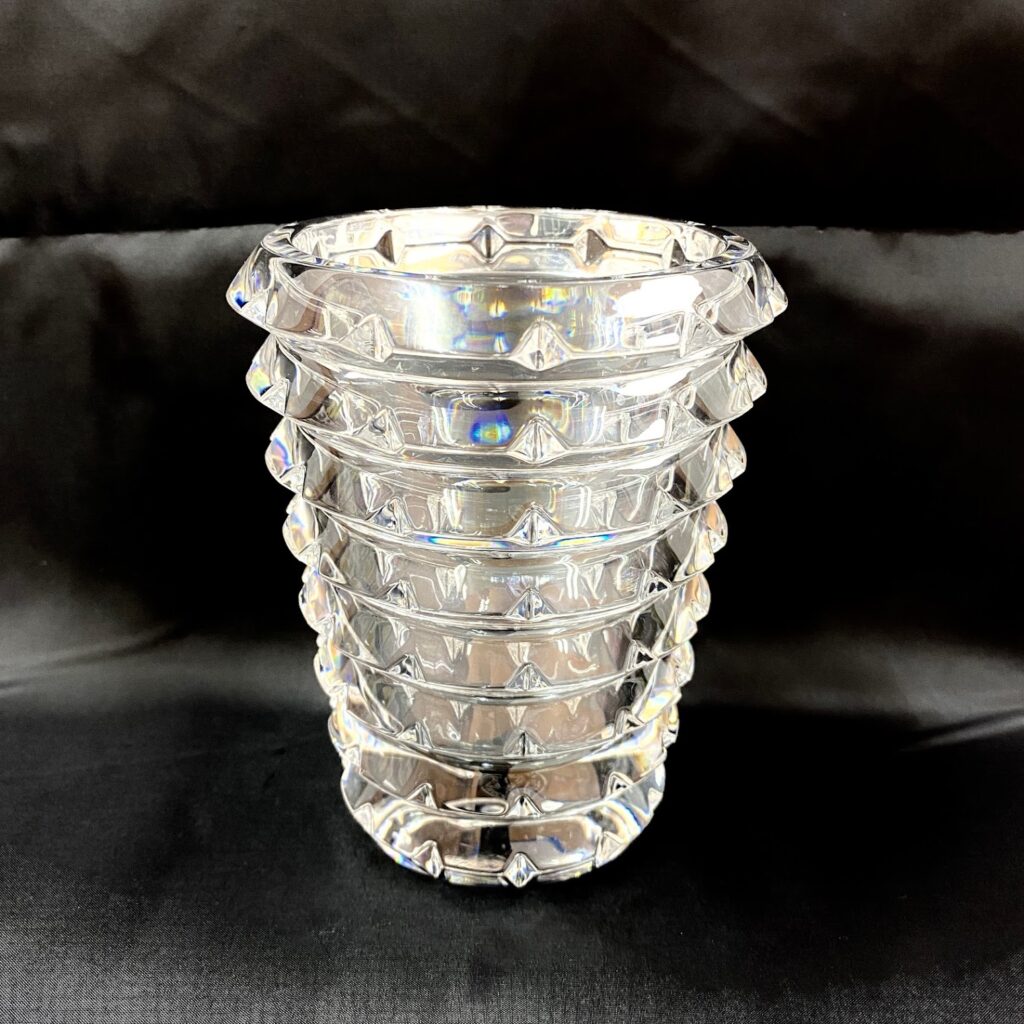 ⭐︎未使用⭐︎Baccarat バカラ フラワーベース アルルカン 高さ19.5cm素材クリスタルガラス