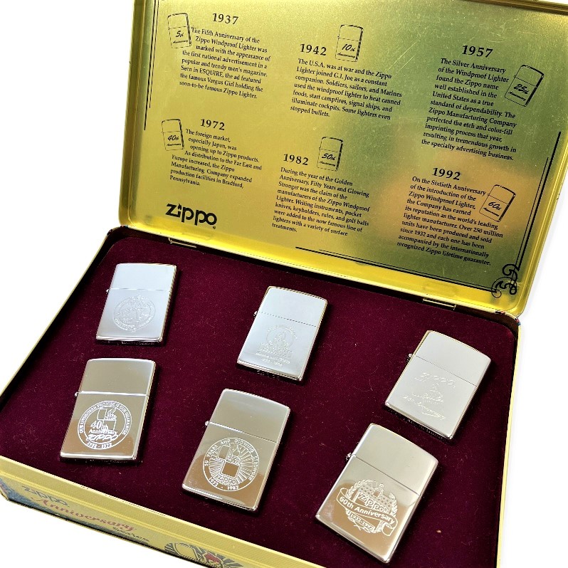 ZIPPO Anniversary Series 60th Collectors’ Edition 創業60周年記念セット