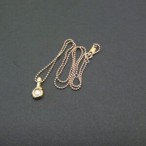 K18 メレダイヤ付 ネックレス