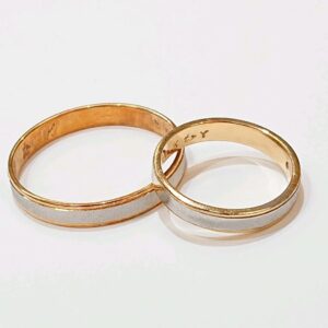 K18Pt900ペアリング