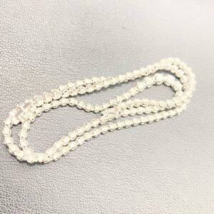 K18WG ホワイトゴールド メレ 3ct ネックレス
