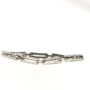 K18WG メレダイヤ 0.99ct ブレスレット
