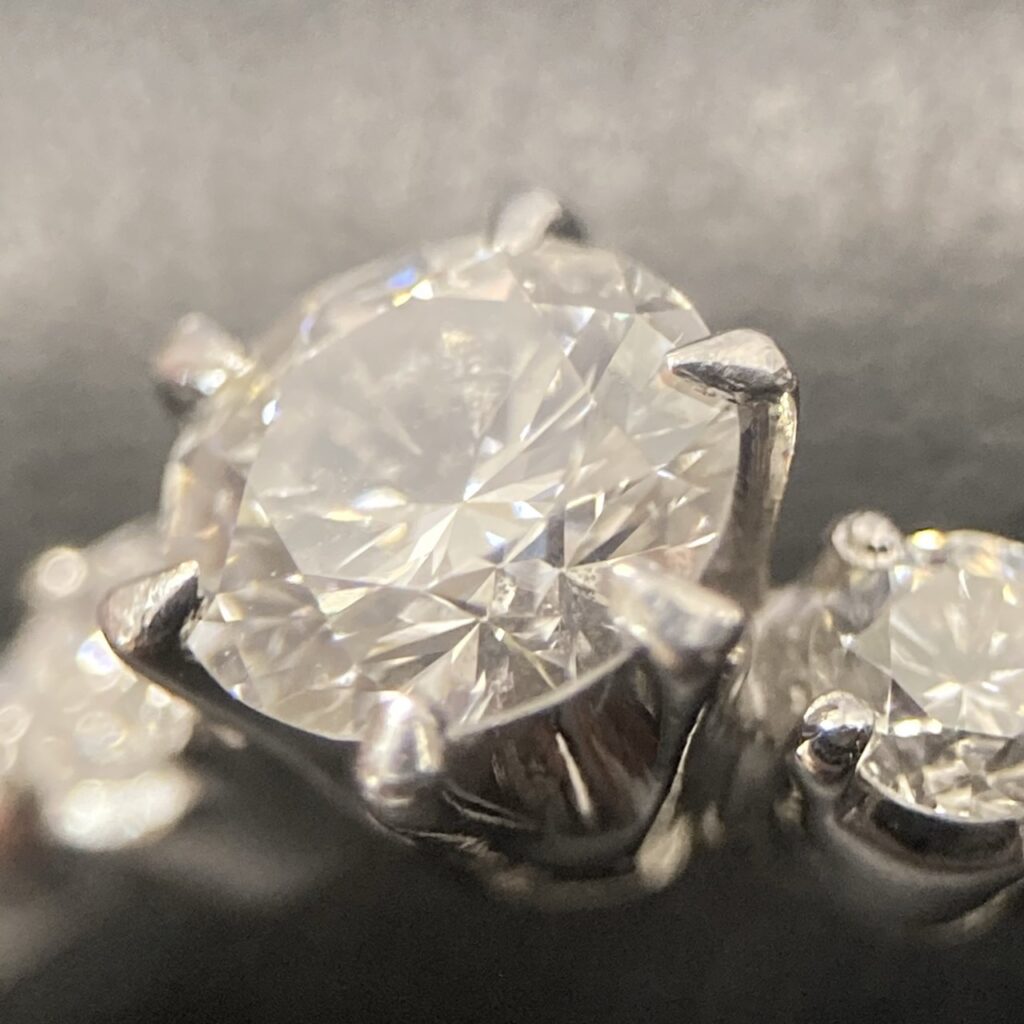 Pt900 0.4ct ダイヤモンドリング 立爪の買取実績 | 買取専門店さすがや 