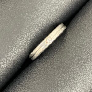 Pt900 ダイヤ付き リング 0.02ct