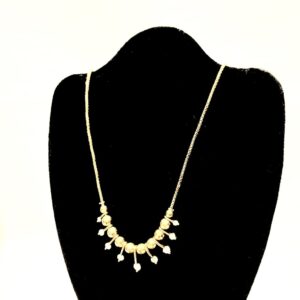 K18 メレダイヤ0.9ct付 ネックレス