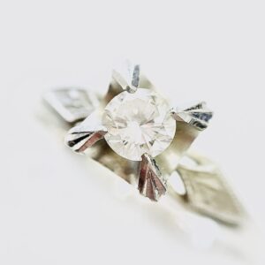 Pt900 ダイヤモンド0.24ct付 リング