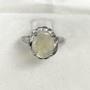 Pt900 オパール1.46ct付リング