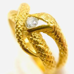 K18 リング ダイヤモンド0.26ct ジュエリーゴールドリング