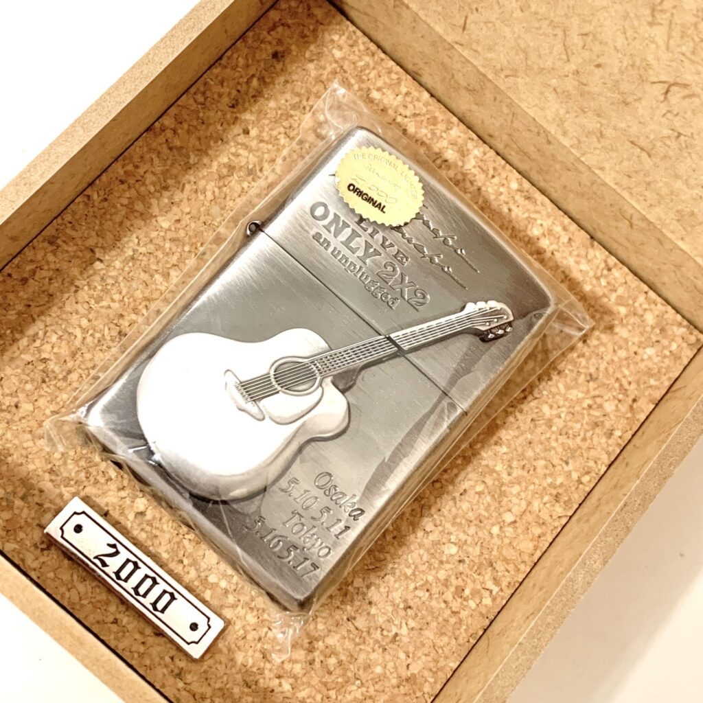 ZIPPO ジッポライター 長渕剛 LIVE ONLY×2 限定モデルの買取実績 