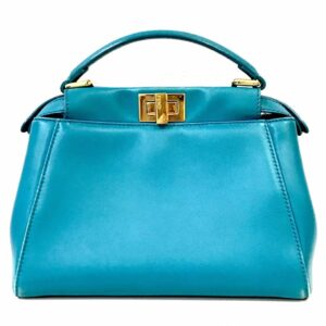 FENDI フェンディ ミニ ピーカブー ナッパレザー