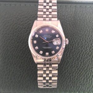 ROLEX デイトジャスト 16234G  ダイヤ ブルー ロレックス