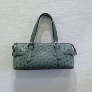 オーストリッチ JRAタグ ハンドバッグ