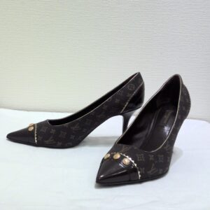 Louis Vuitton ルイ ヴィトン モノグラム ミニリンラクエル パンプス