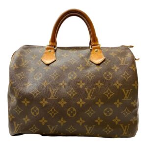 LOUIS VUITTON ルイヴィトン スピーディ30 モノグラム ブラウン ハンドバッグ