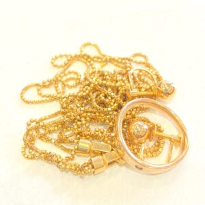 K18 ネックレス リング イヤリング おまとめ