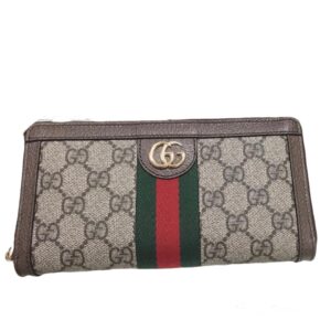 GUCCI グッチ GGスプリーム WEBライン 523153 96IWG 長財布