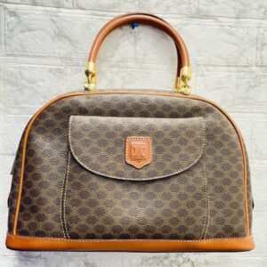 CELINE セリーヌ マカダム ハンドバッグ