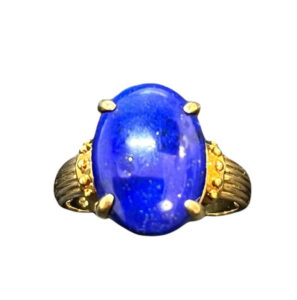 K18 ラピスラズリ 5.7ct リング