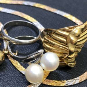 K18リング / Pt900リング