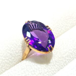 K18 リング アメジスト 15.1ct